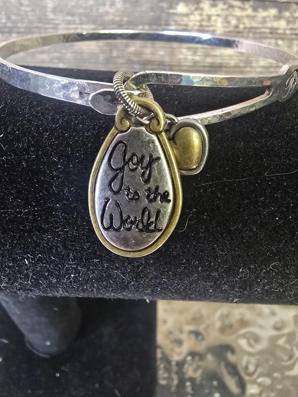 Brighton hammered bangle